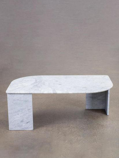 EDGC011 Carrara white coffee table
