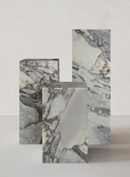 EDGP006 Calacatta blue plinth
