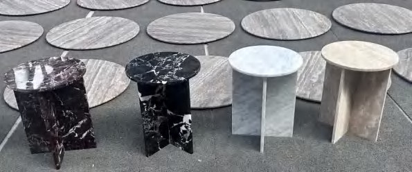EDGST009 marble side table